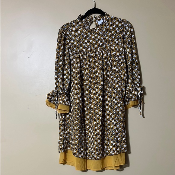 Floral Yellow Dress - Picture 1 of 11